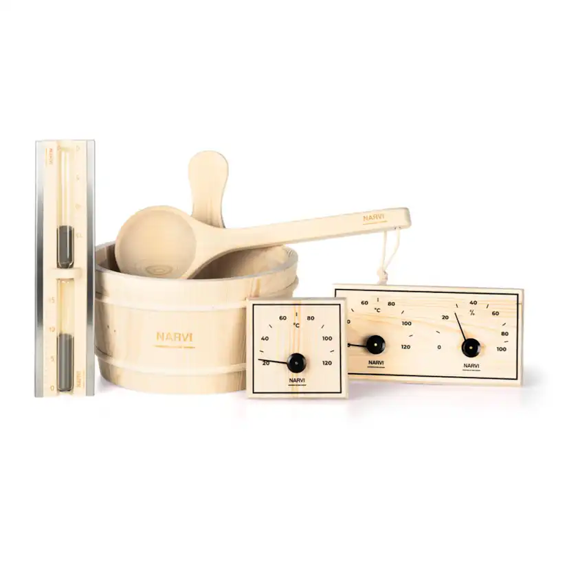 Bastutermometer Narvi Furu
