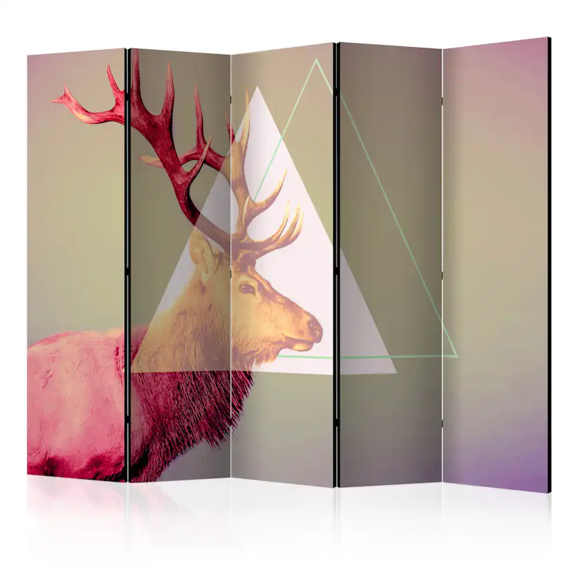 Rumsavdelare Arkiio Deer Graphic Pattern II 225x172 cm