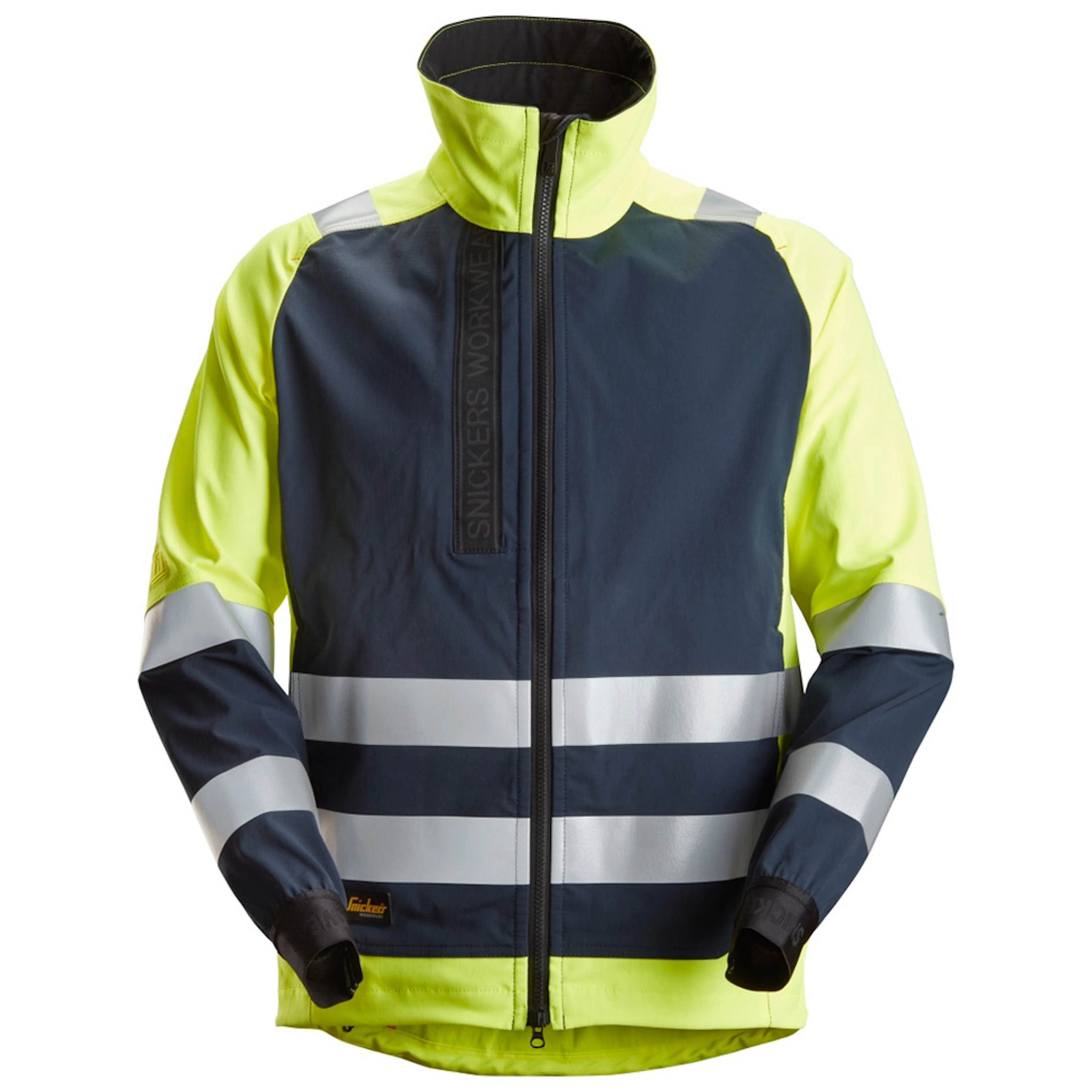 High Visibility Yellow - Navy