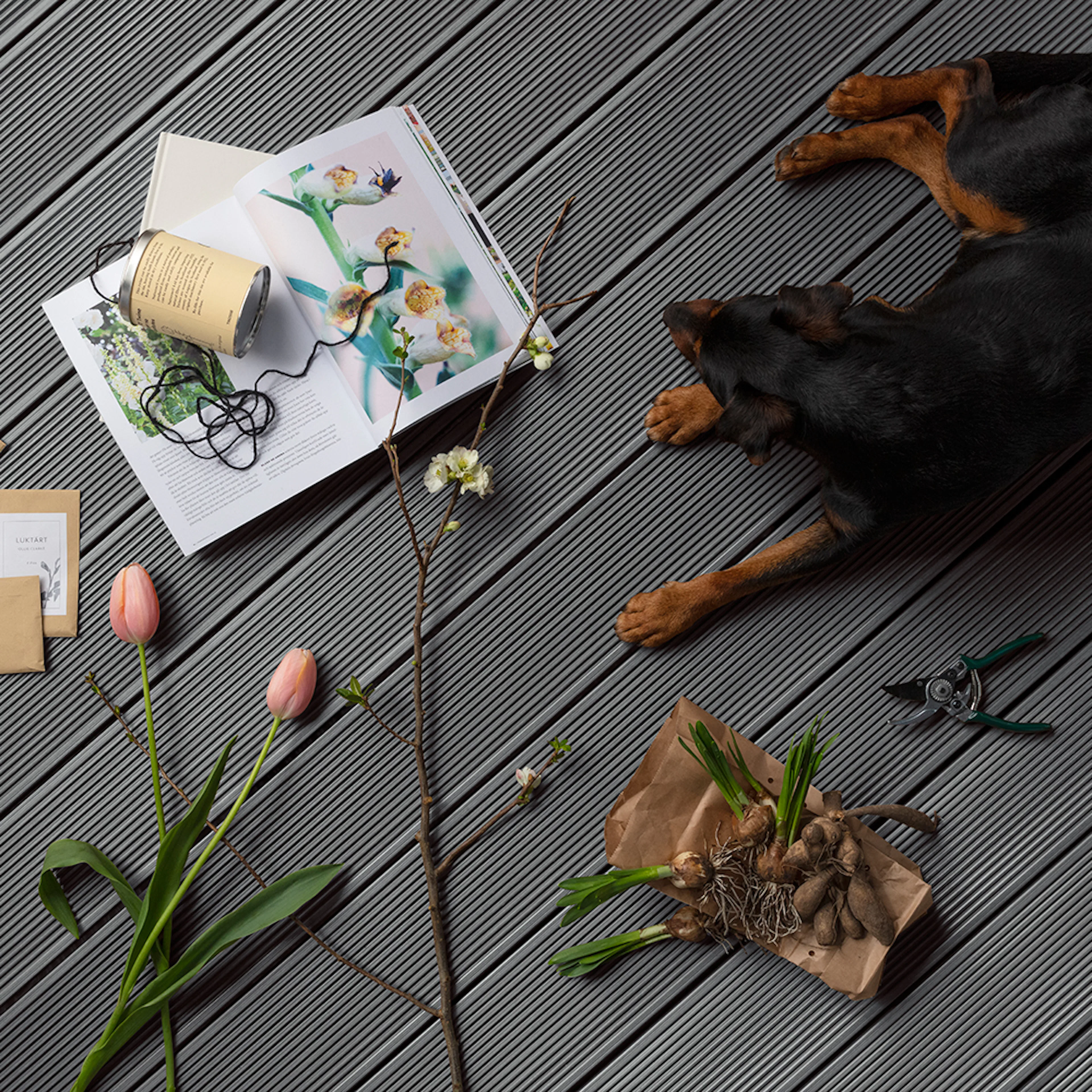 Komposittrall gop Woodlon Deco