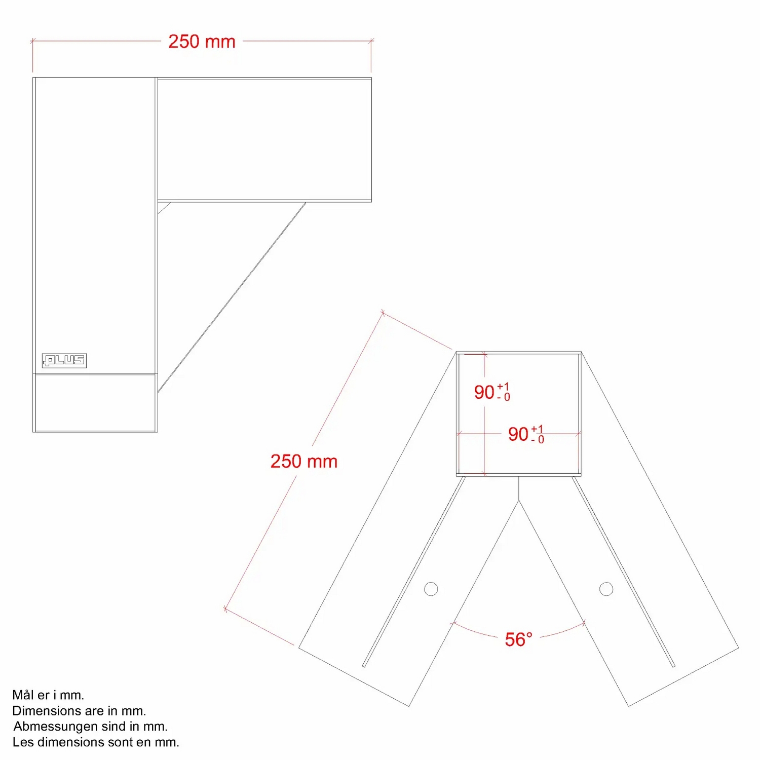 Gungställning PLUS Luksus Svart Cubic inkl Rundgunga