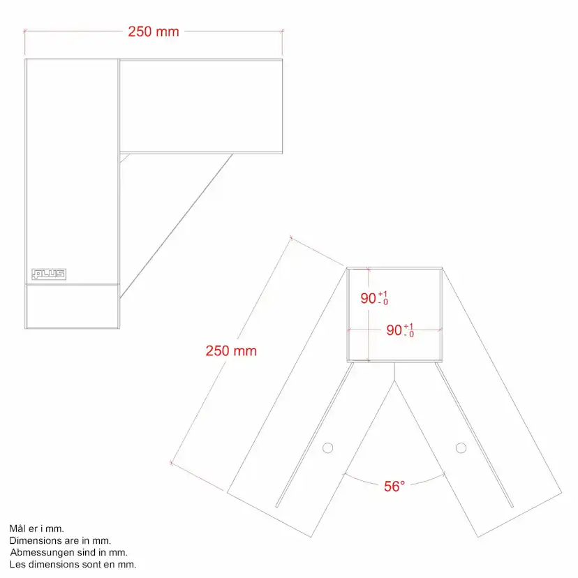 Gungställning PLUS Luksus Svart Cubic inkl Rundgunga