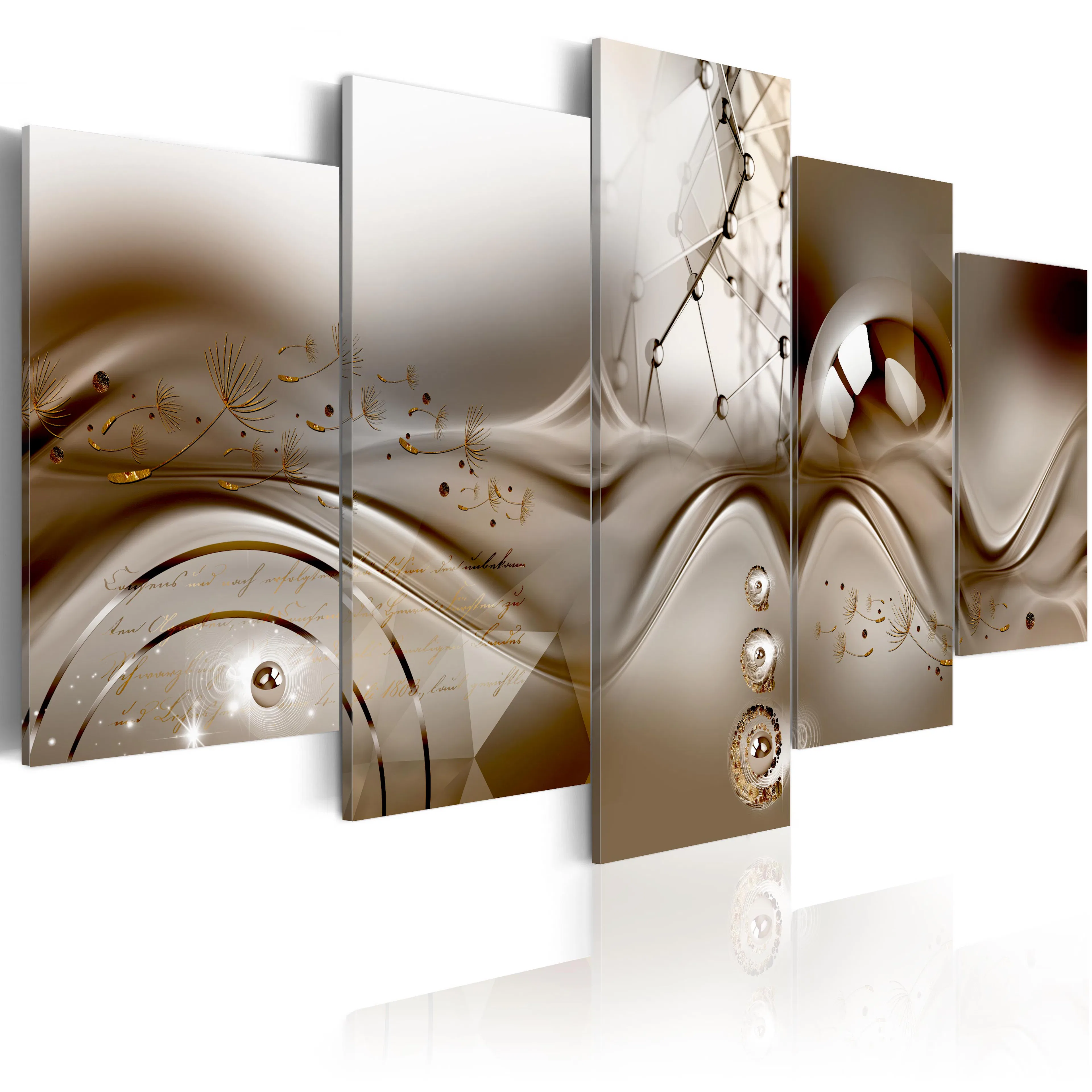 Foto på akryl - Artistic Disharmony [Glass] 200x100 Mått: 200x100 cm