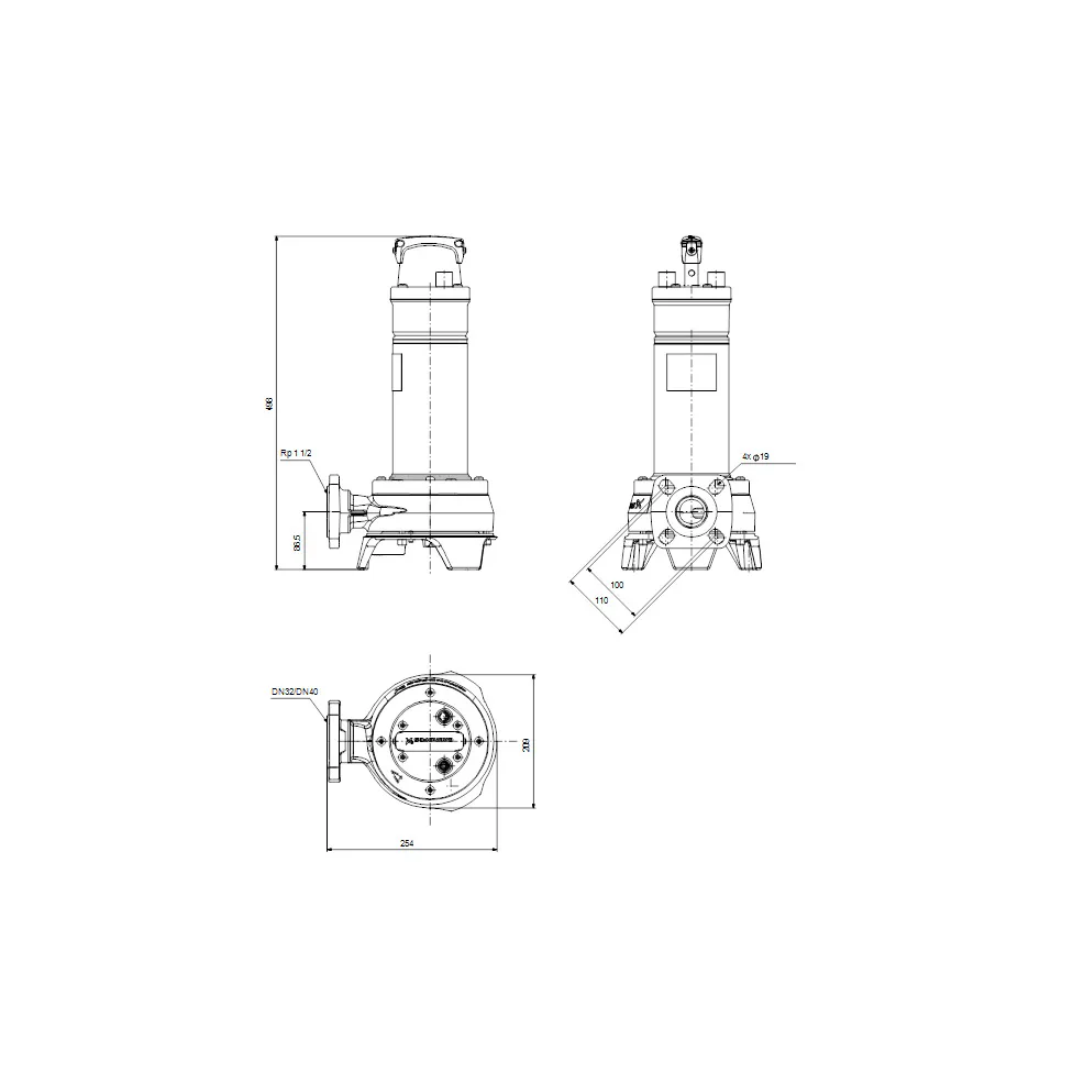 Avloppspump Grundfos Unilift APG.40.10.3