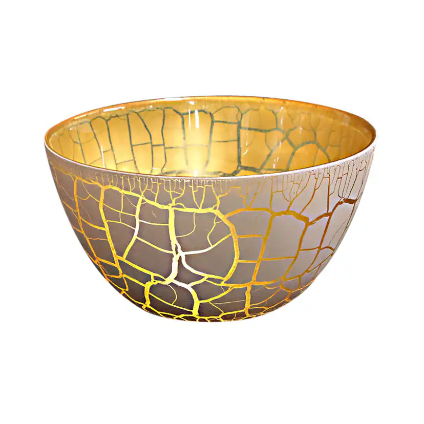 Skål Nybro Crystal Croco