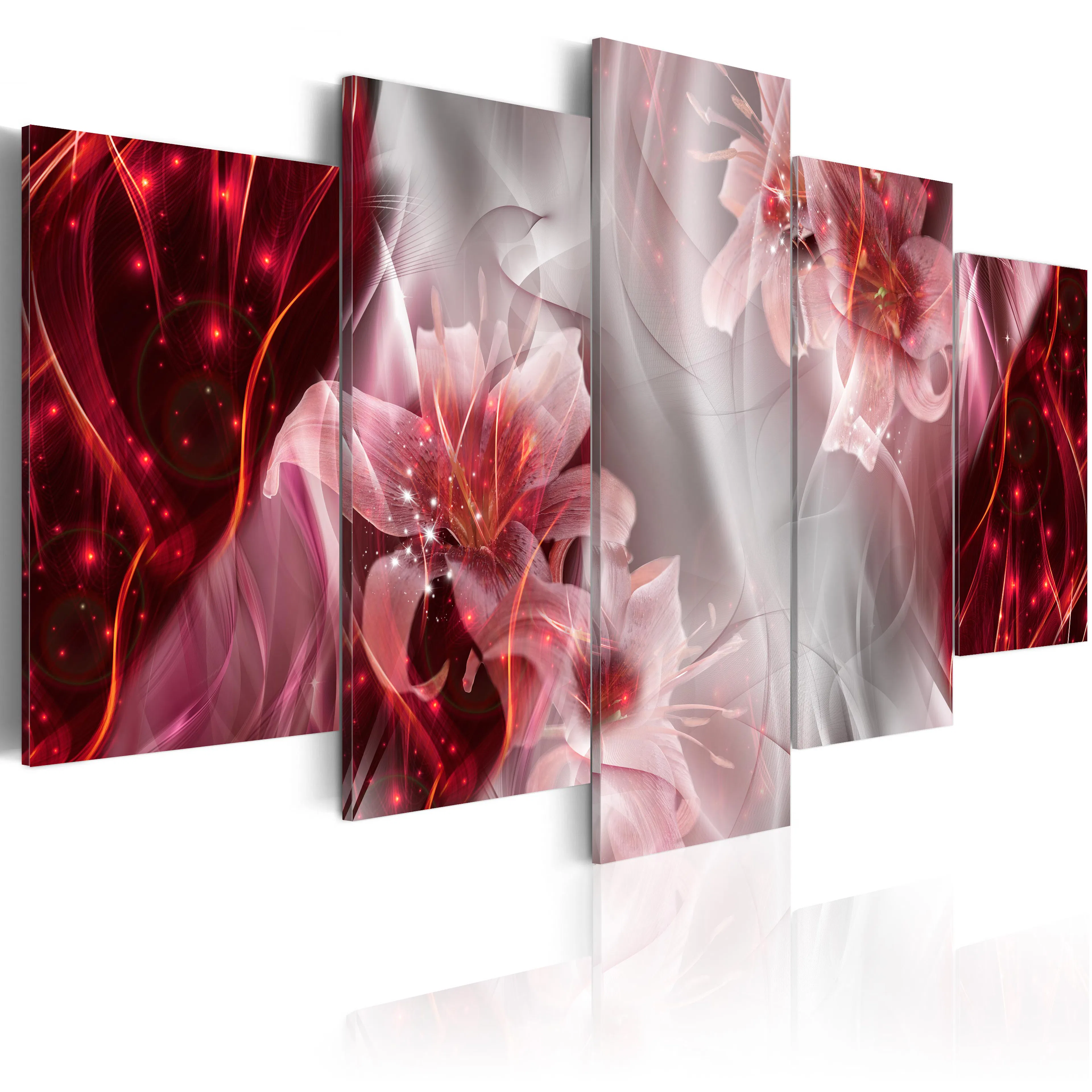 Foto på akryl - Incarnadine Comet [Glass] 200x100 Mått: 200x100 cm