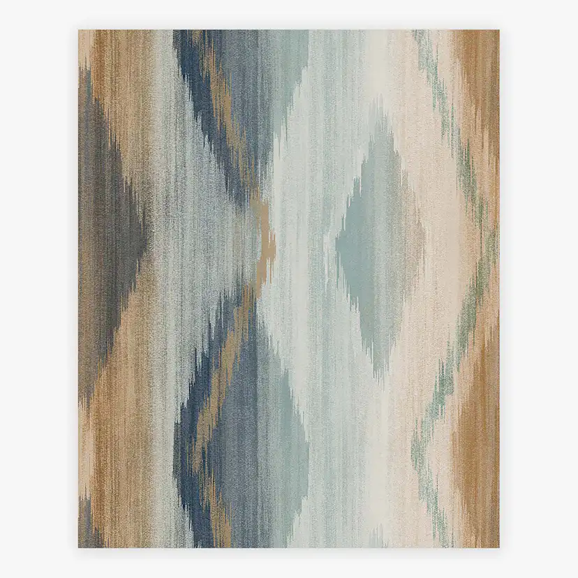 Tapet NEXT Abstract Ikat Orange