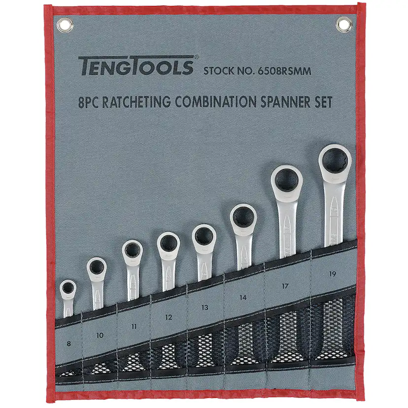 U-ringspärrnyckelsats Teng Tools 6508RSMM