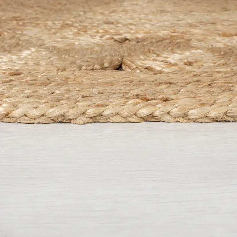 Handvävd Matta Flair Rugs Arya Jute Circle 150x150 cm