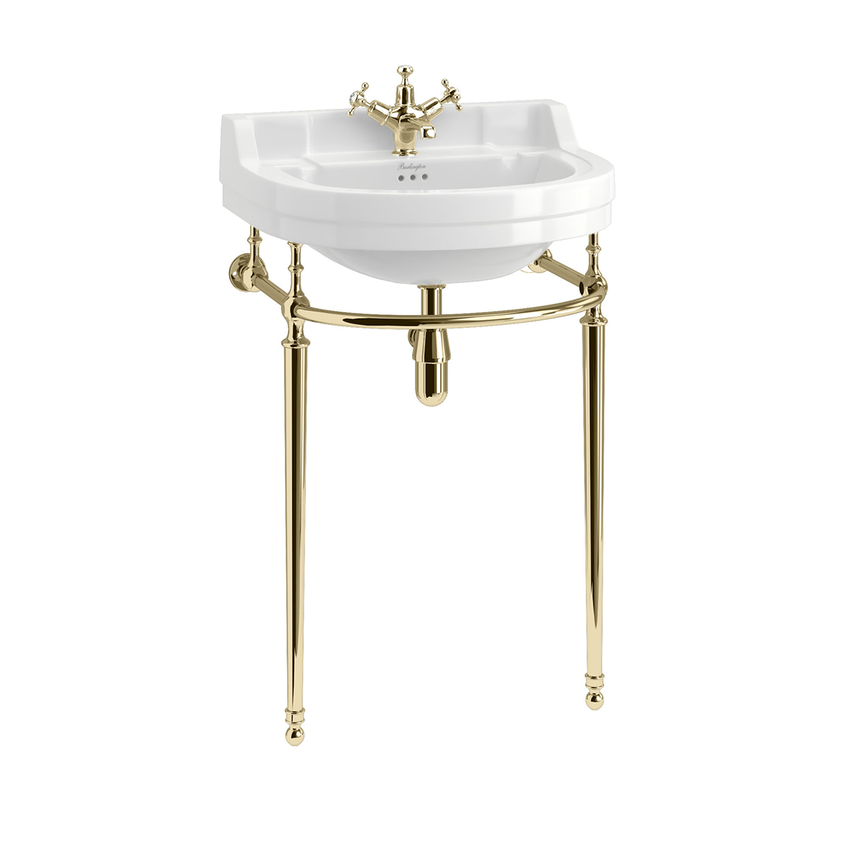 Tvättställ Burlington Edwardian Runt 560 mm