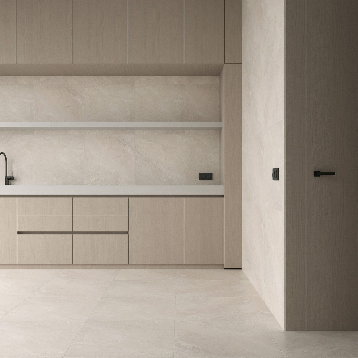 Klinker Nuances Ivory Matt 60x60 cm