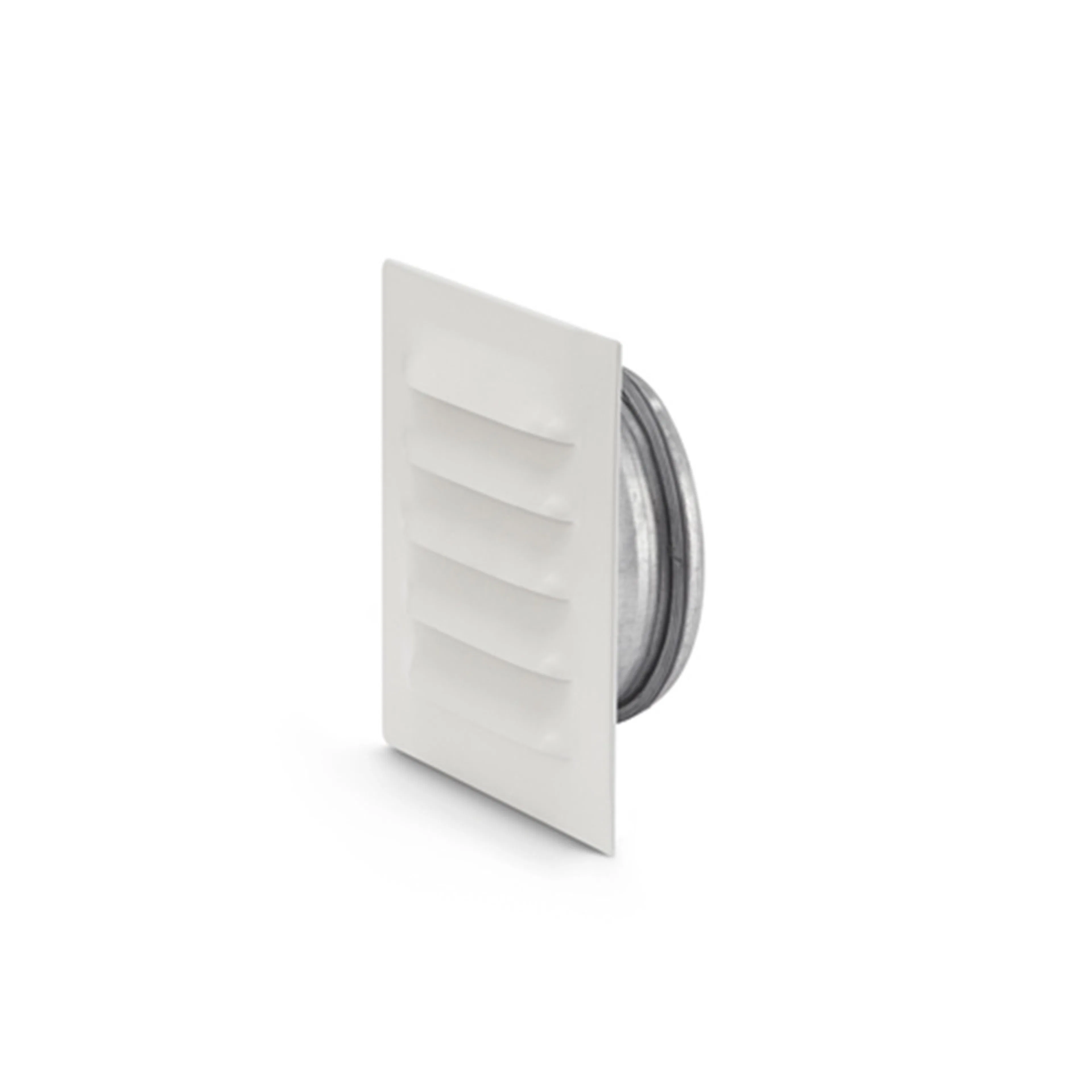 GALLER M STOS Ø125/#165 VIT Ø125/165x165 mm, Vit