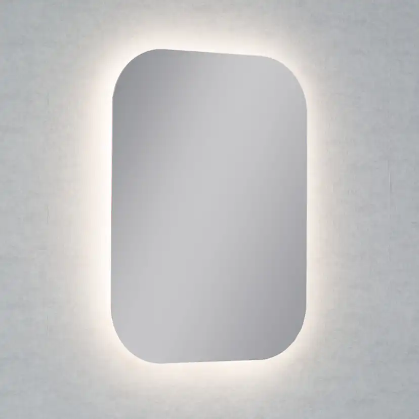 Spegel Vidi Liso med LED-belysning