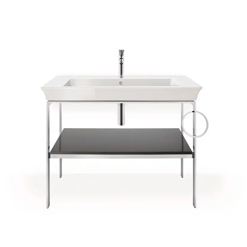 Tvättställ Vit Högblank 1055 mm 1055x490 mm, Hål för Blandare: Ja
