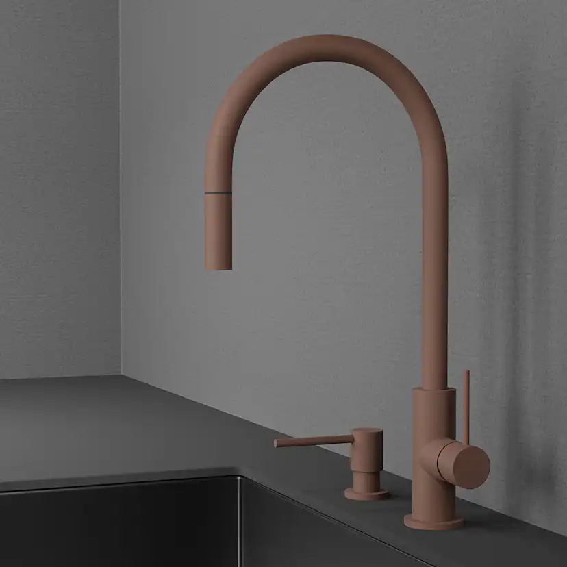 Diskmedelspump Scandtap Steel Clean Dispenser