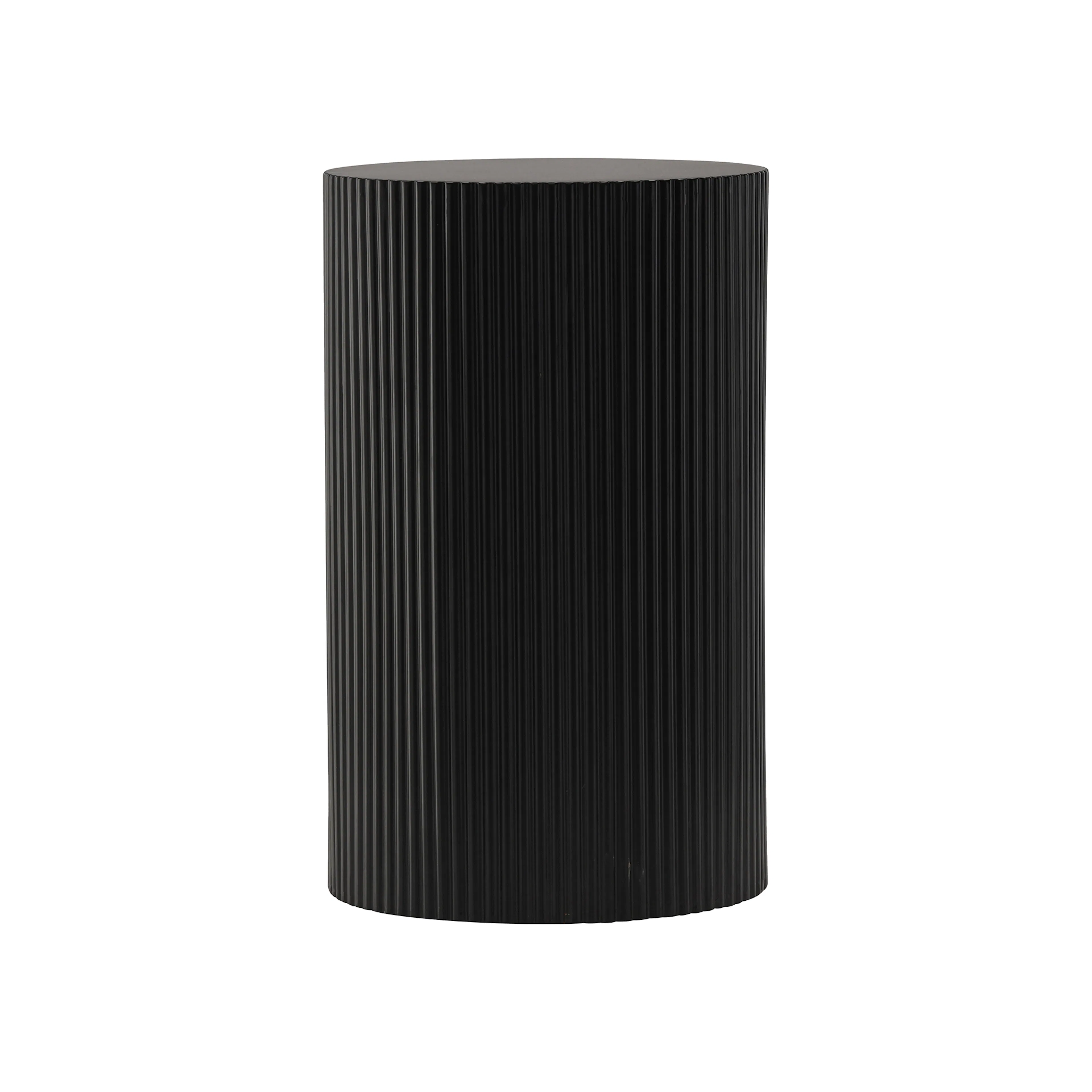 Sidobord Venture Home Lenox Svart Runt Bord/Piedestal Ø30,5cm