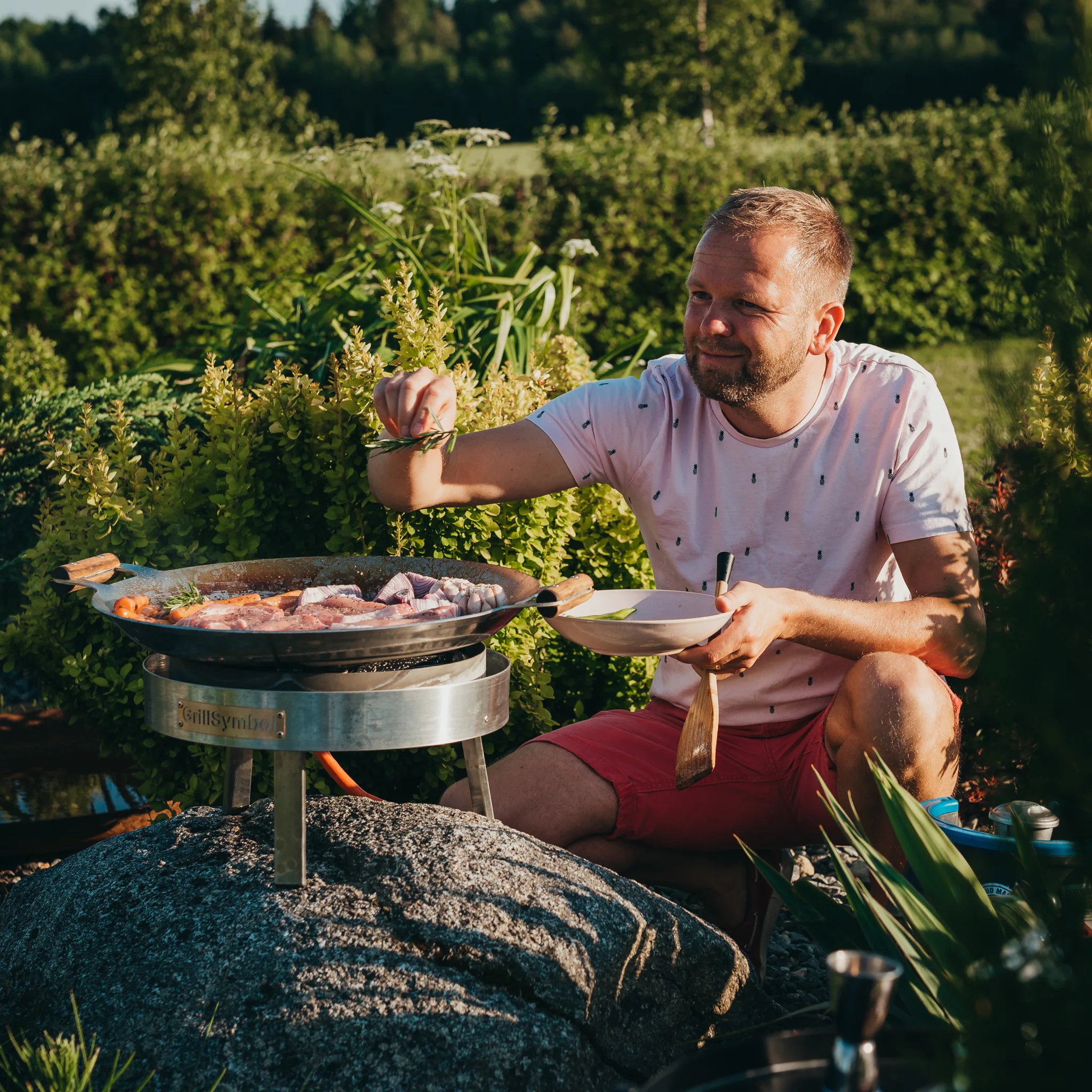 Stekhäll GrillSymbol Gasol PRO-460 Rostfritt Stål