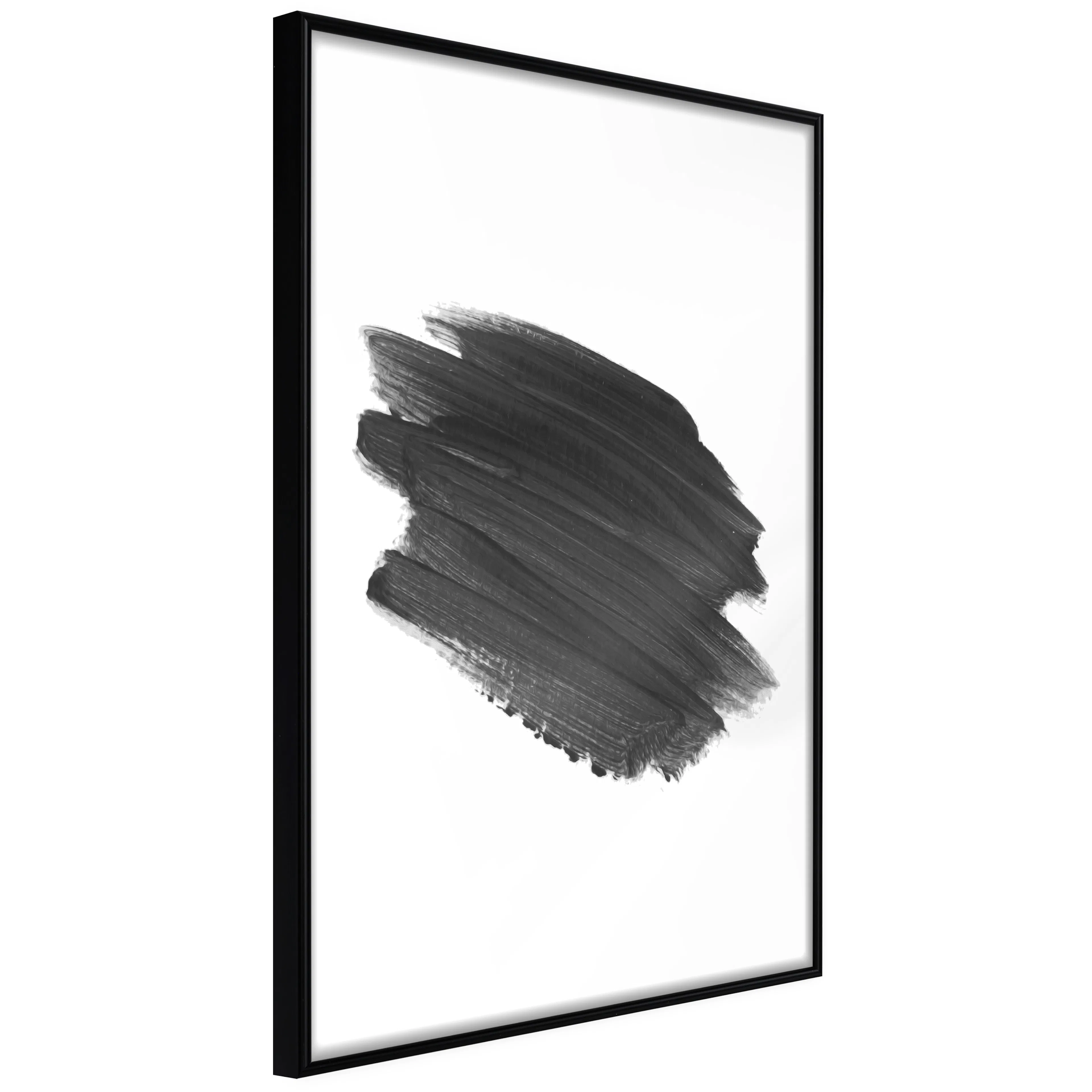 Affisch - Black Paint [Poster] 40x60 Svart ram, 40x60 cm
