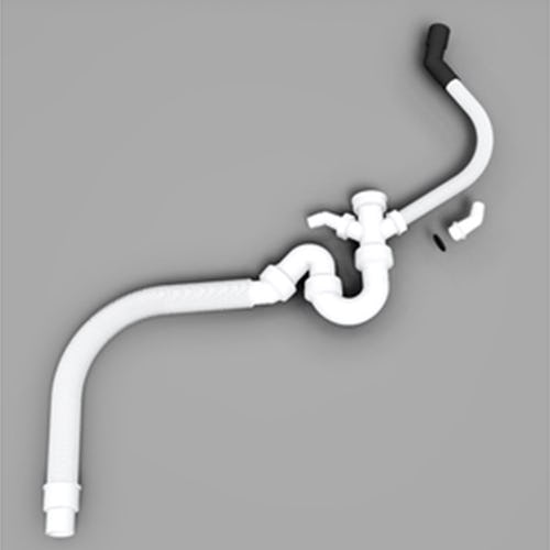 Rörset Insinkerator Vattenlås för Avfallskvarnar