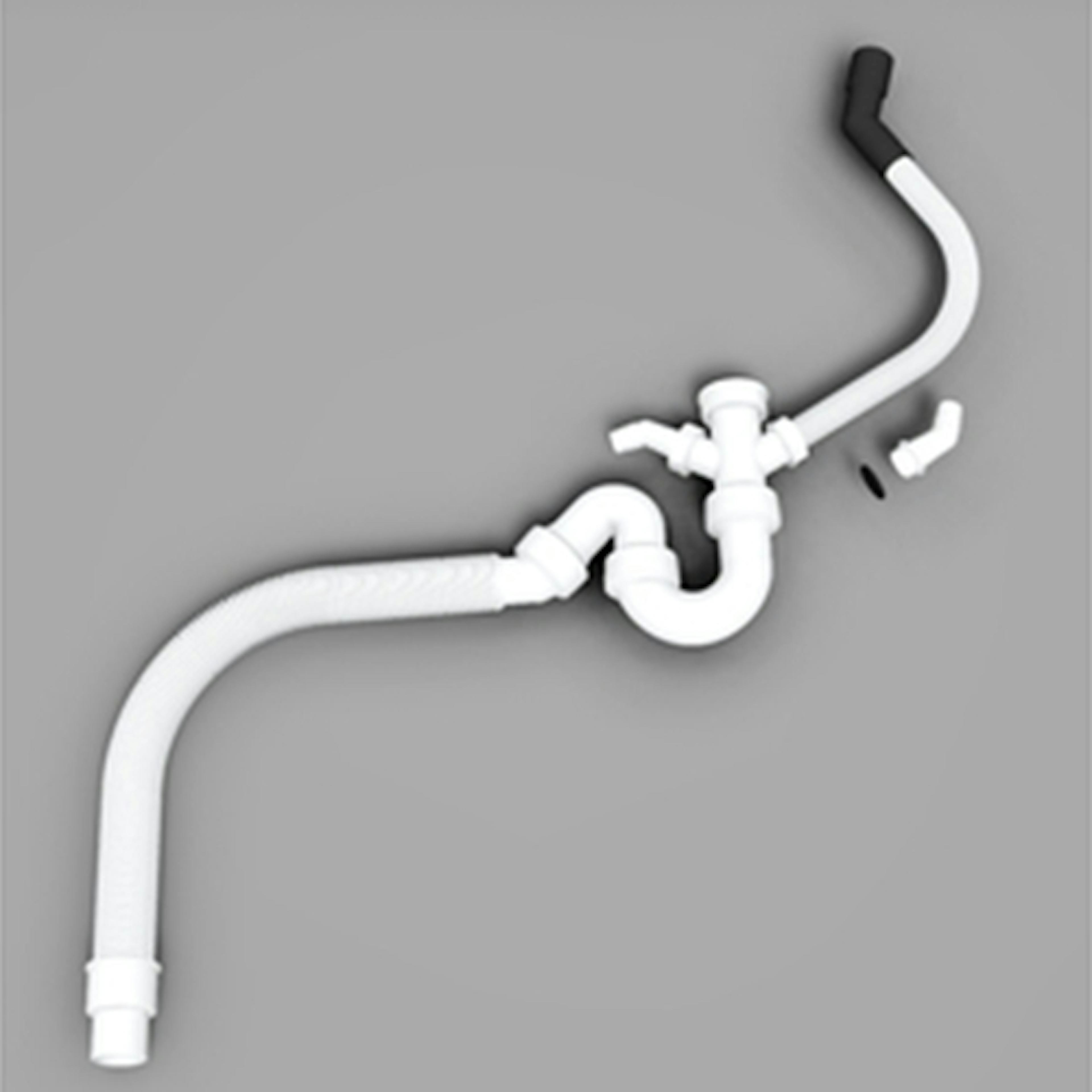 Rörset Insinkerator Vattenlås för Avfallskvarnar