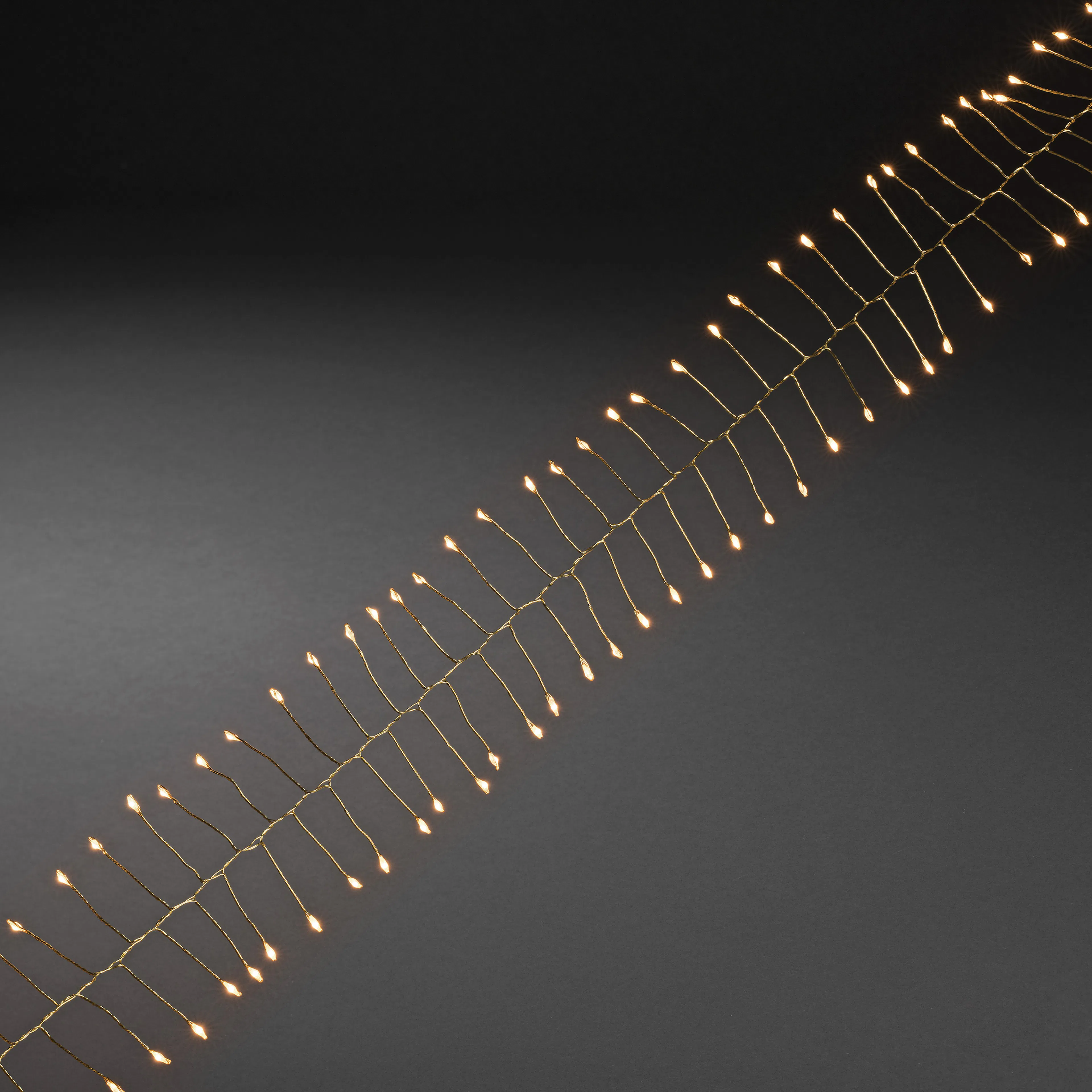 Ljusslinga Gnosjö Konstsmide Microcluster Amber LED 200L