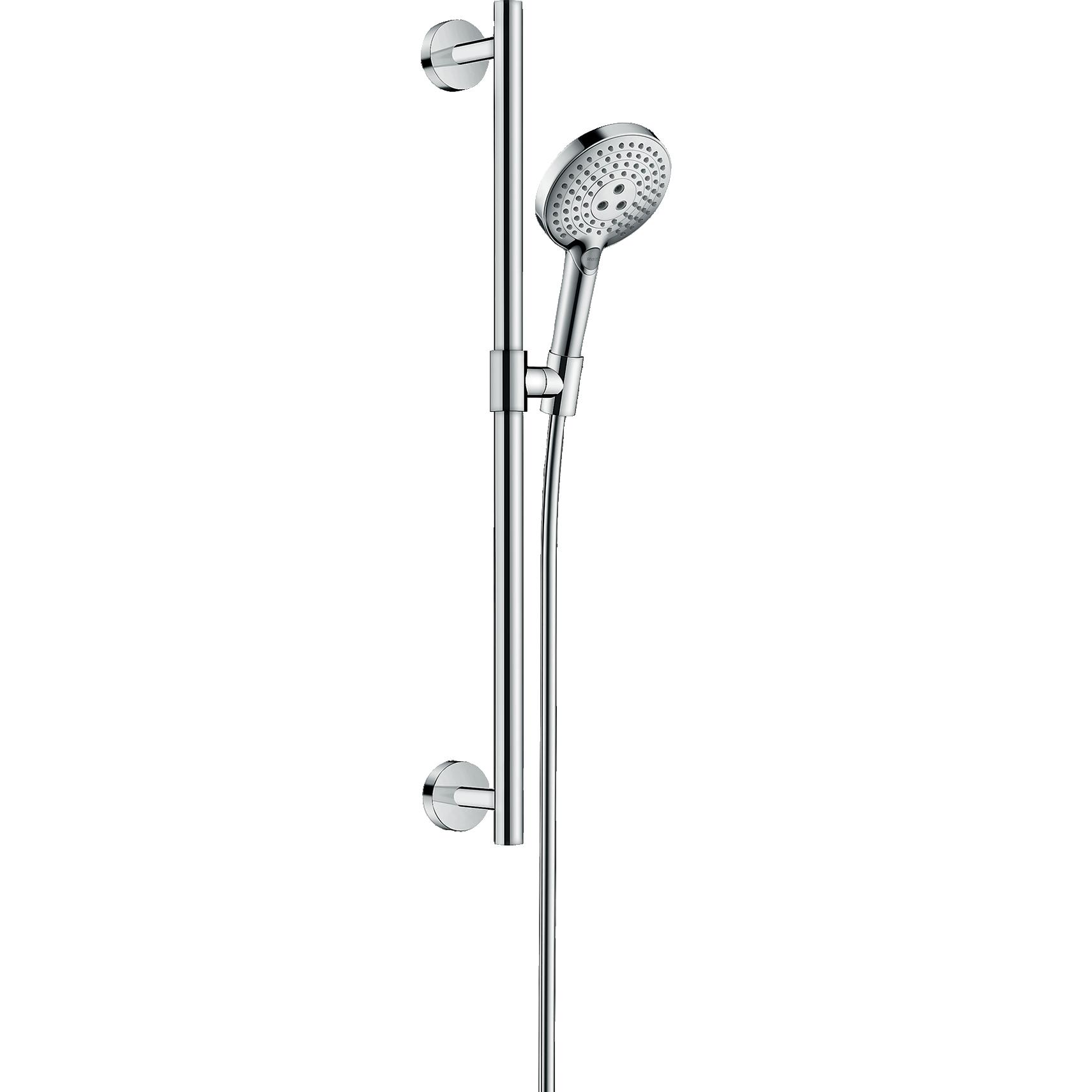 Raindance Select S Duschset 120 3jet med duschstång 65 cm Krom