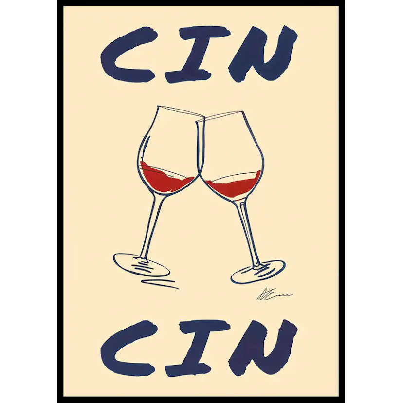 Poster Gallerix Cin Cin