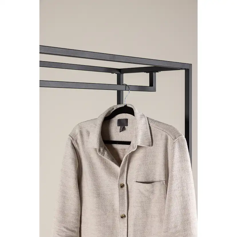 Staal Clothing Hanger - Black / Steel Färg: Black