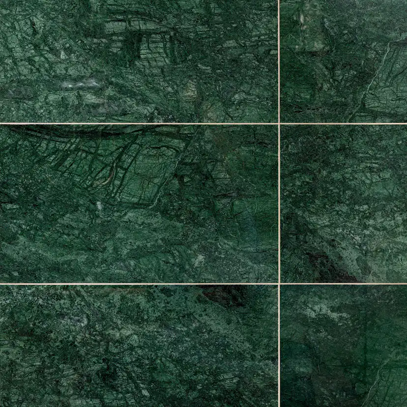 Marmor Arredo Verde Guatemala Grön Polerad 30x60 cm