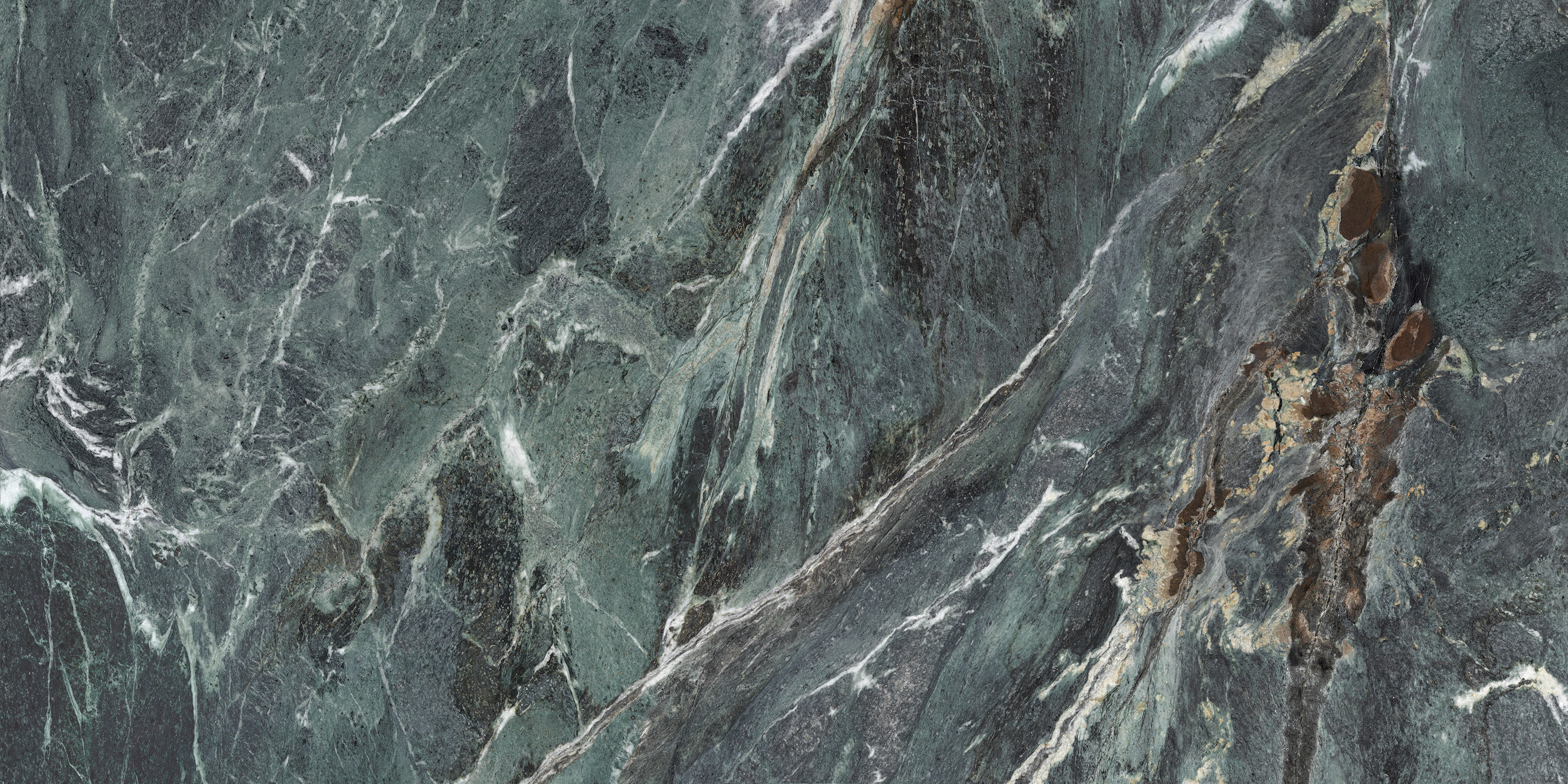 Klinker Tenfors Lux Marble Green Blank Marmor 60x120 cm