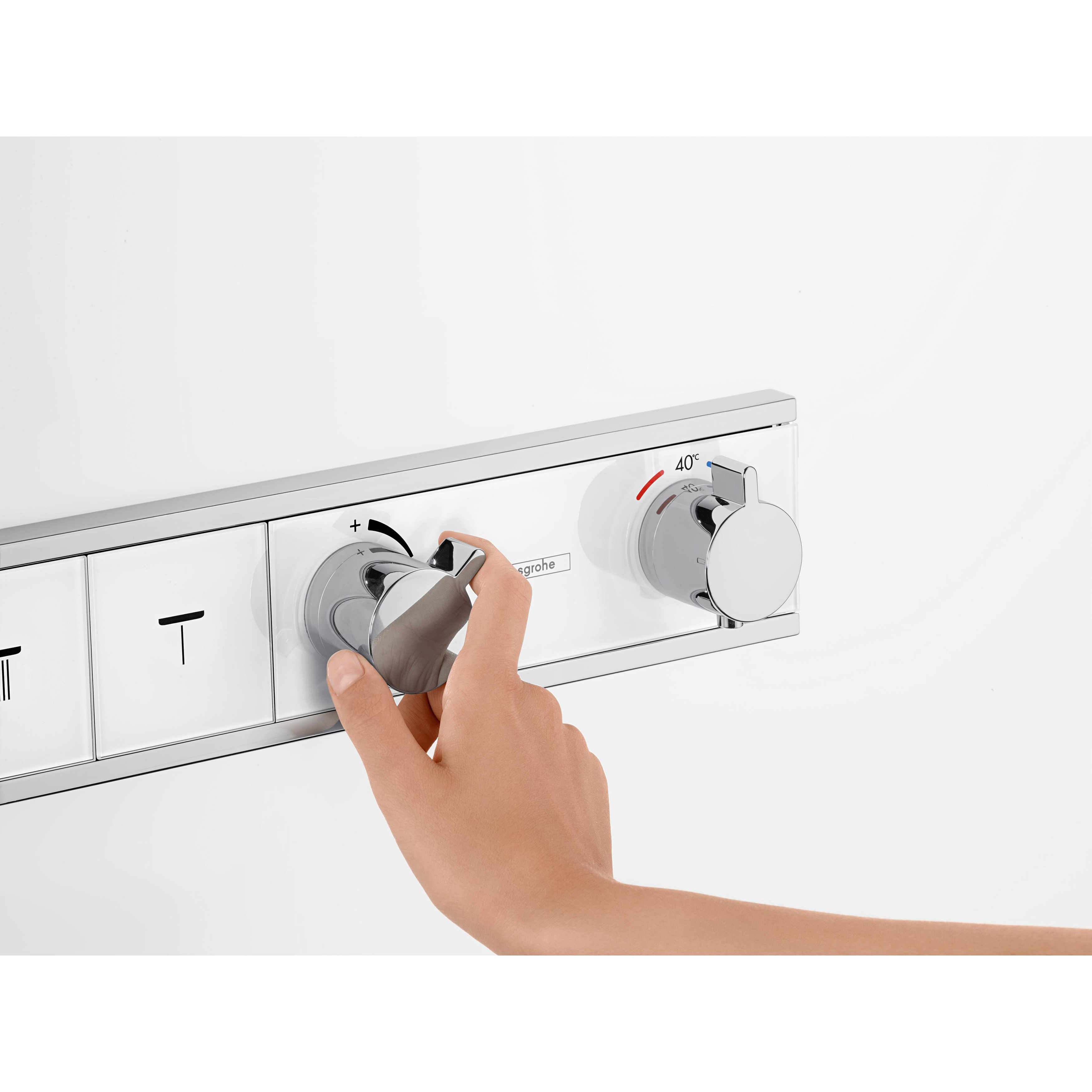 Duschblandare Hansgrohe Rainselect 4 Funktioner med Handduschhållare