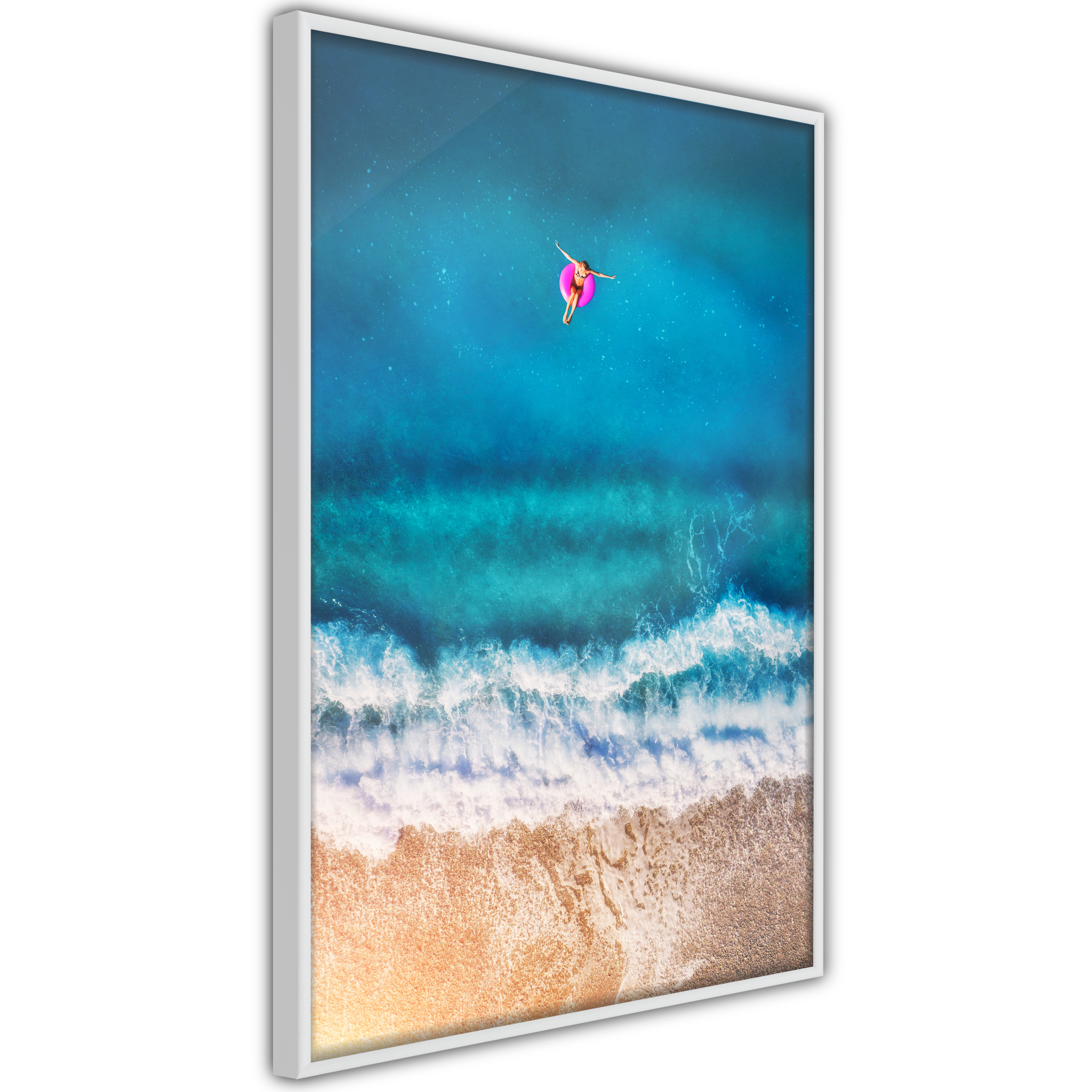 Poster Artgeist Affisch Swimming In The Sea