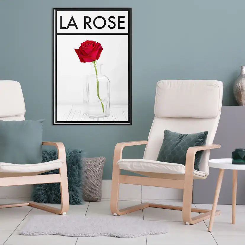 Poster Artgeist Affisch La Rose