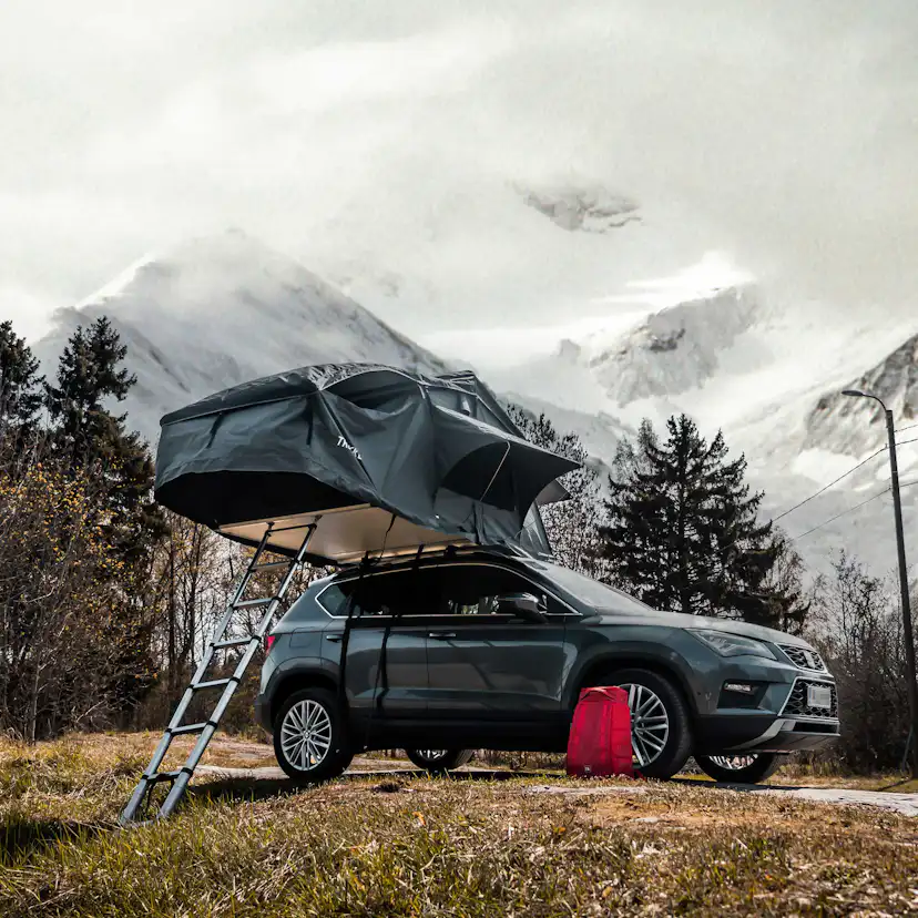 Taktält Trekker Cabin L, grå Grå