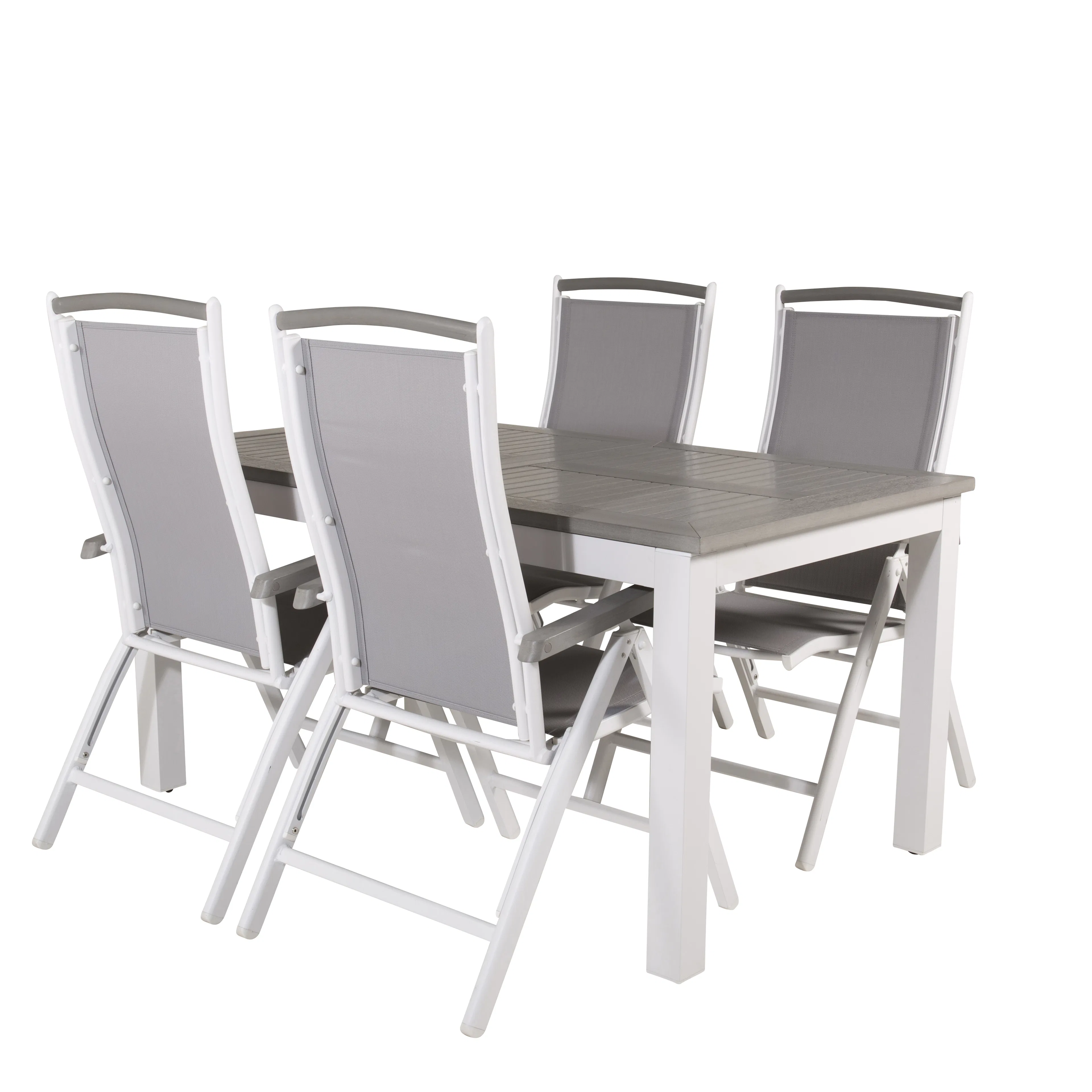 Matgrupp Venture Home Aleyna 160/240 med 4 Stolar