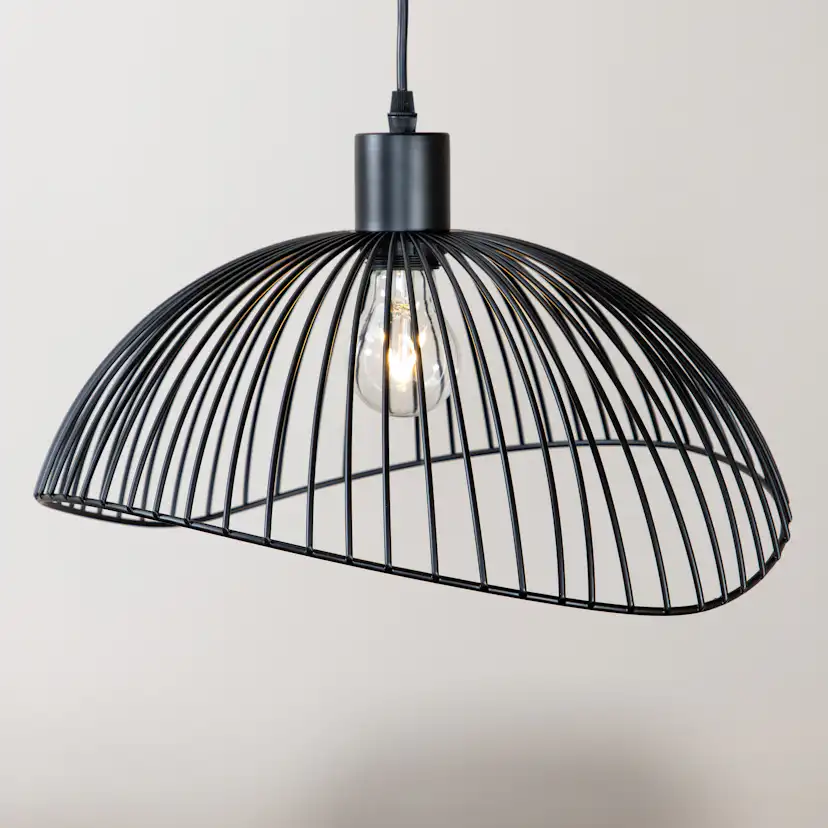 Elsa Pendant Lamp L400*W340*H220 Black BxDxH: 400x340x220 mm