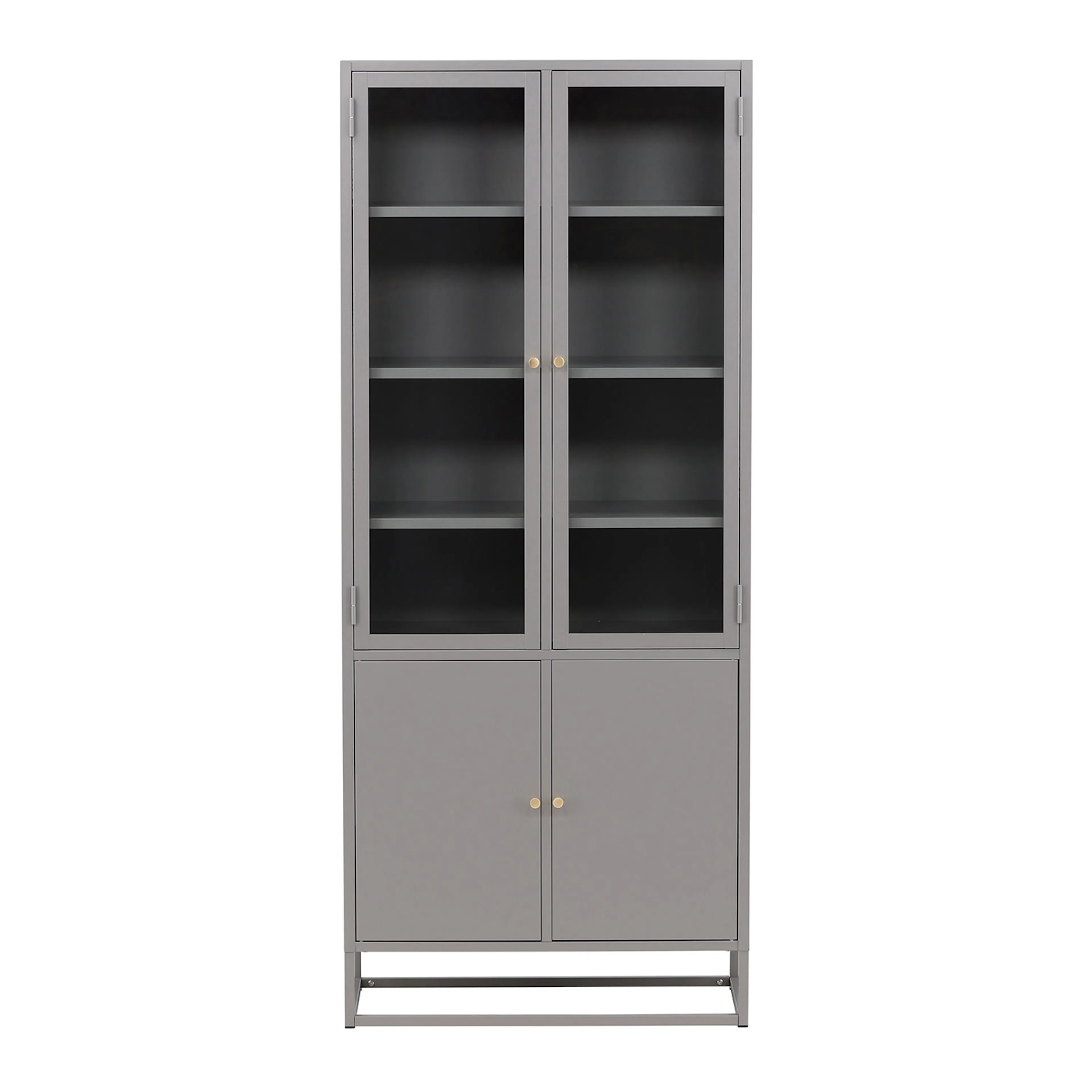 Bakal Covered Book Case - Light Grey Ljusgrå