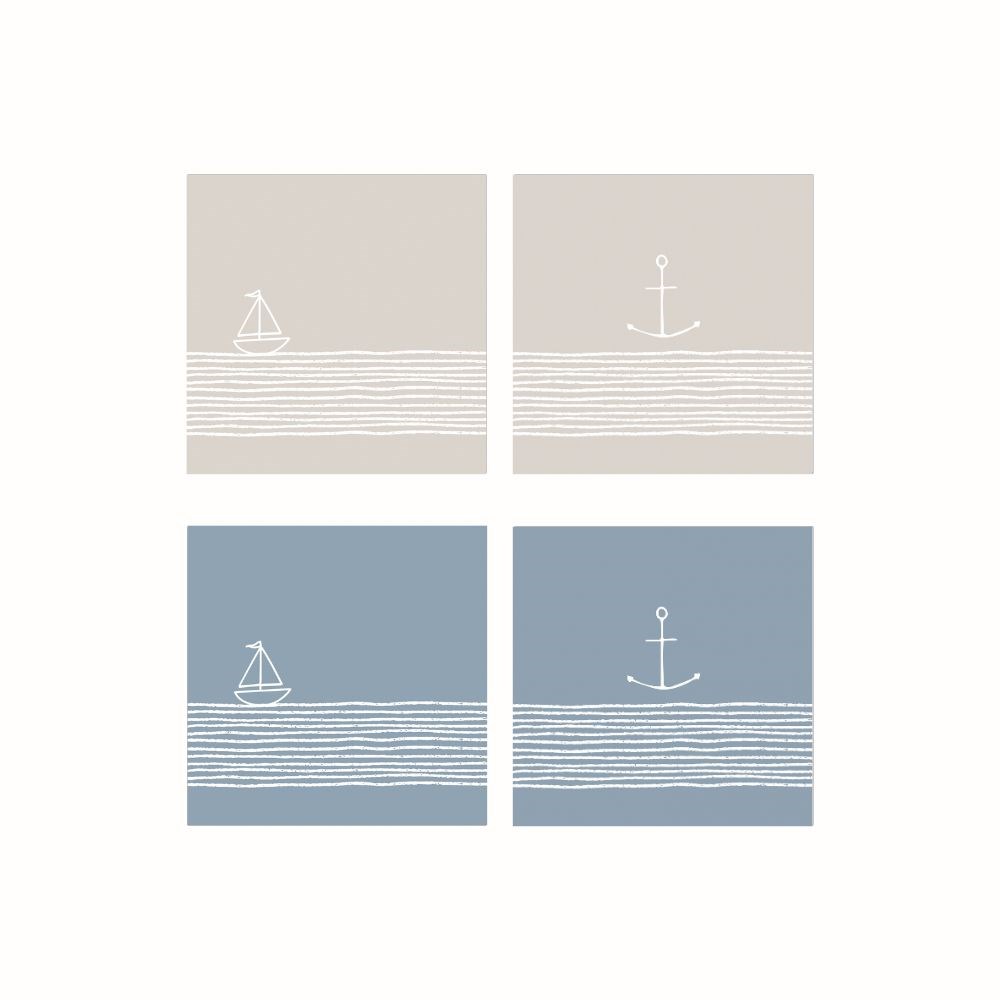 Servetter Paperproducts Design PPD Mixade 4 st 20-pack