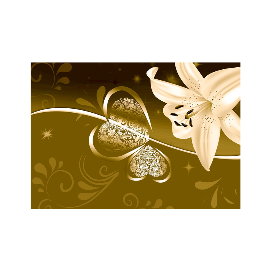 Fototapet Arkiio Lily In Shades Of Green