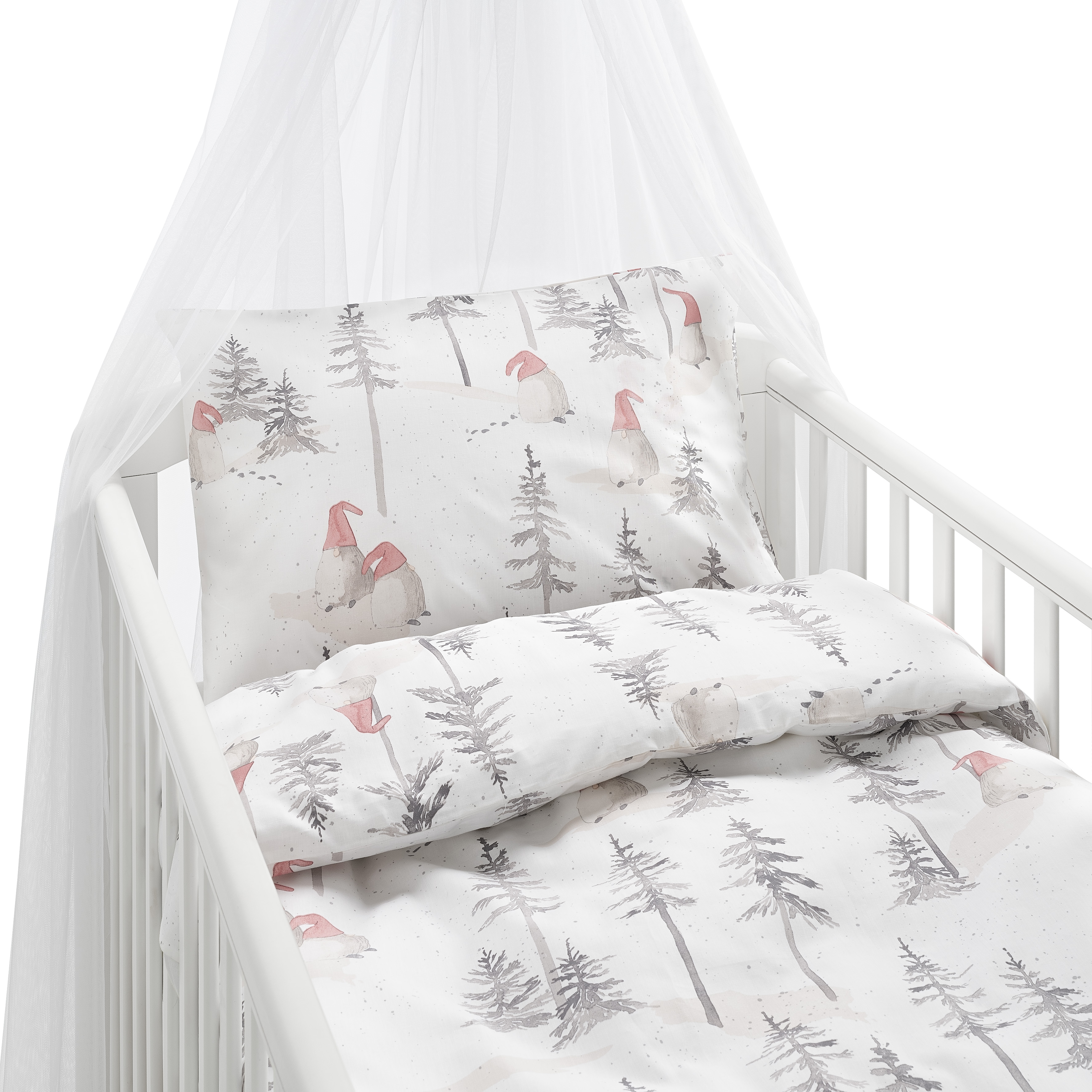 Påslakanset Borganäs of Sweden Skogstomte Spjälsäng