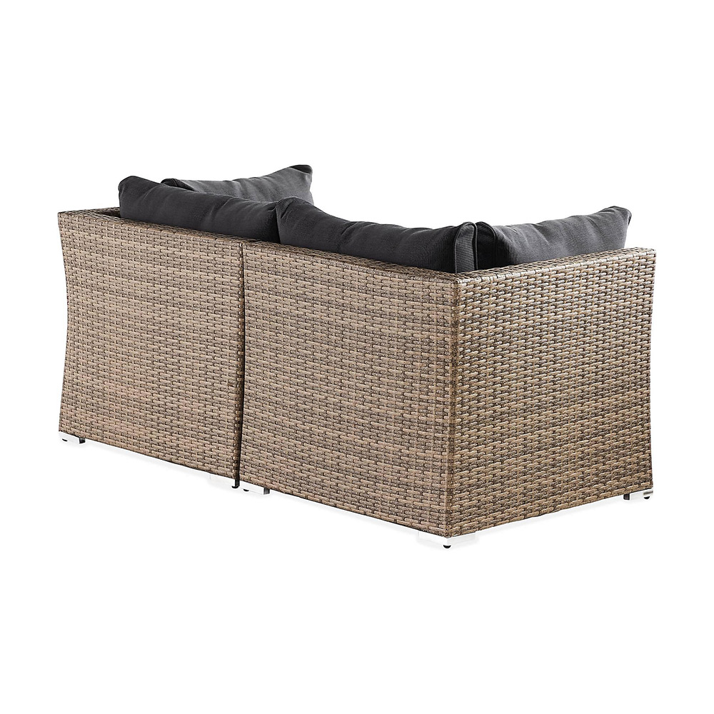 Wisconsin Loungesoffa med Armstöd 2-sits Brun