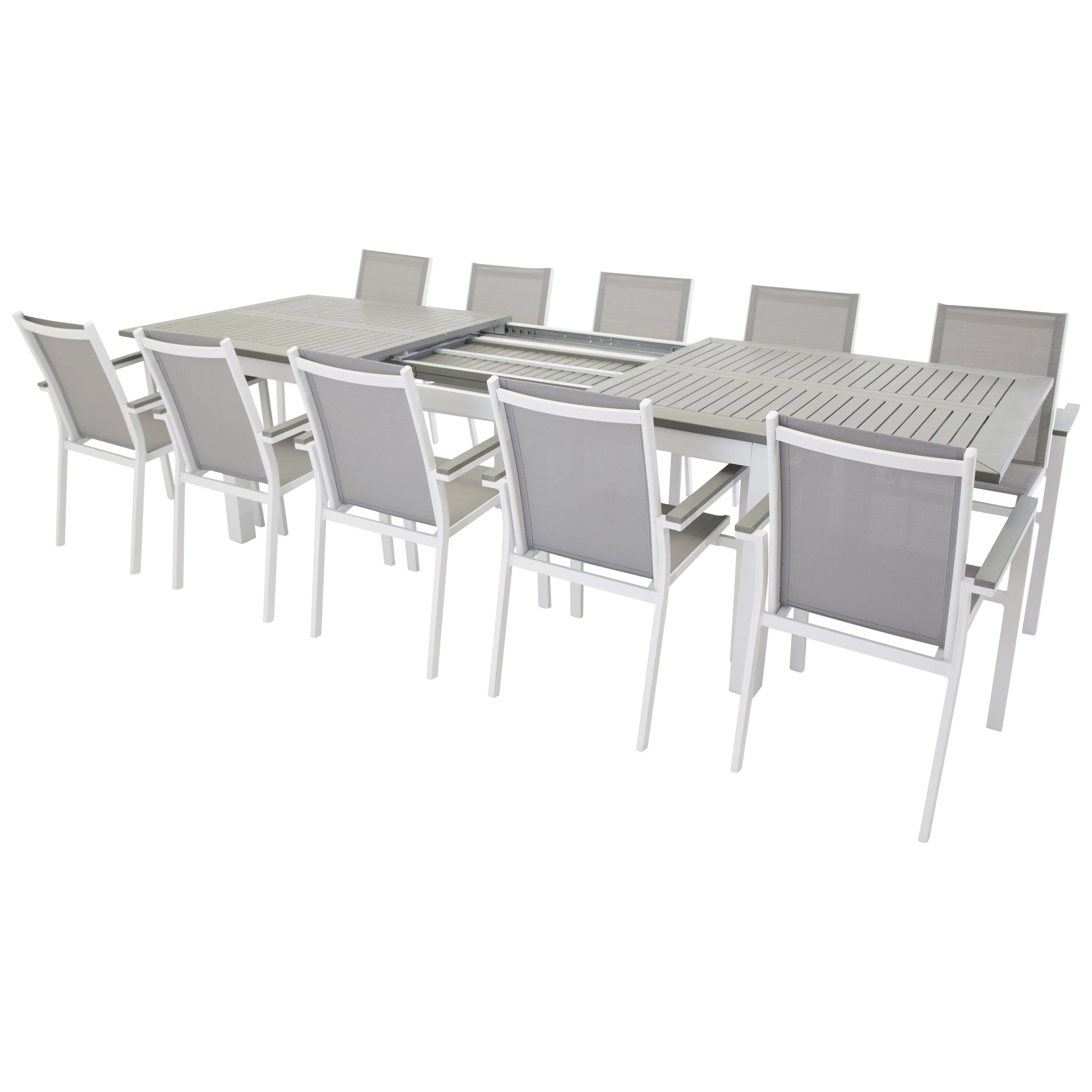 Matgrupp Venture Home Aleyna 224/324 med 10 Pincy Stolar
