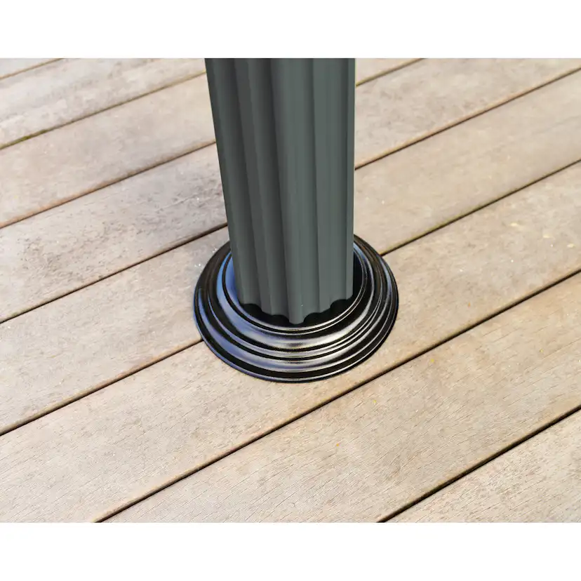 Canopia Roma Hardtop Aluminium Paviljong För Hela Säsongen 3,6 X 4,2 m