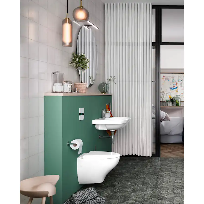 WC-SKÅL NAUTIC 1530 VÄGG-WC HF STANDARD Mjuksits