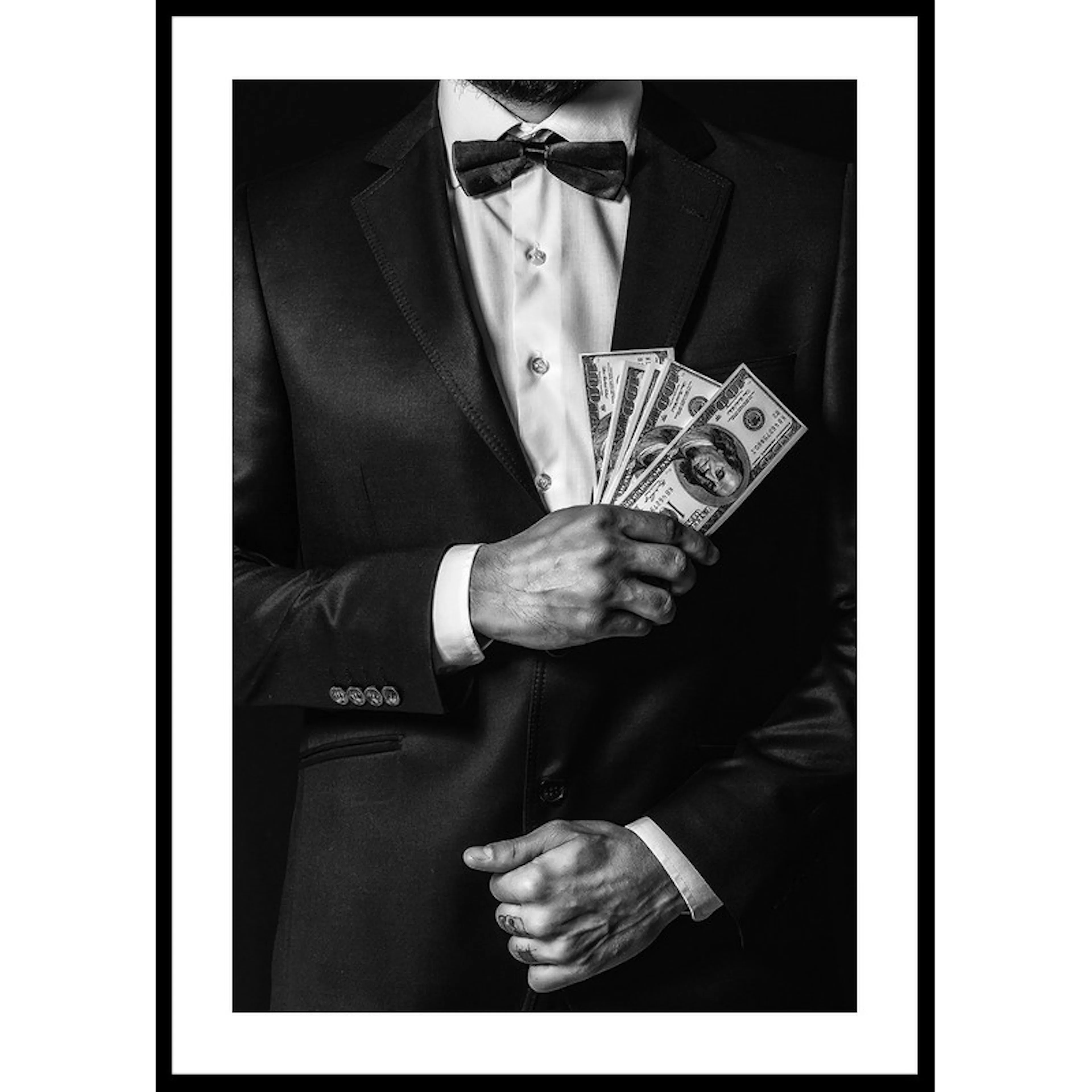 Suits and Dollars 30x40 30x40 cm