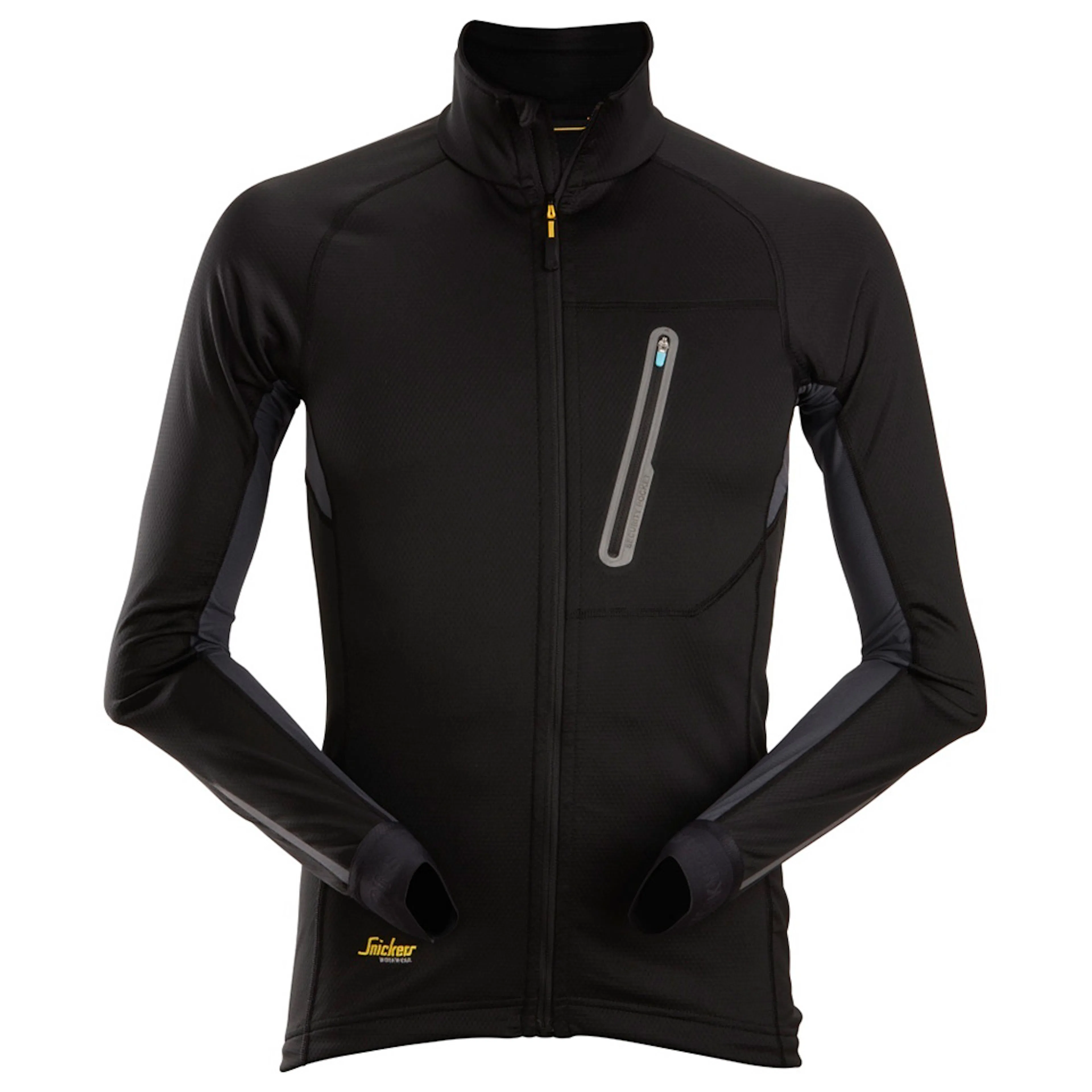 Tröja Snickers Workwear Zip Mellanlager LW