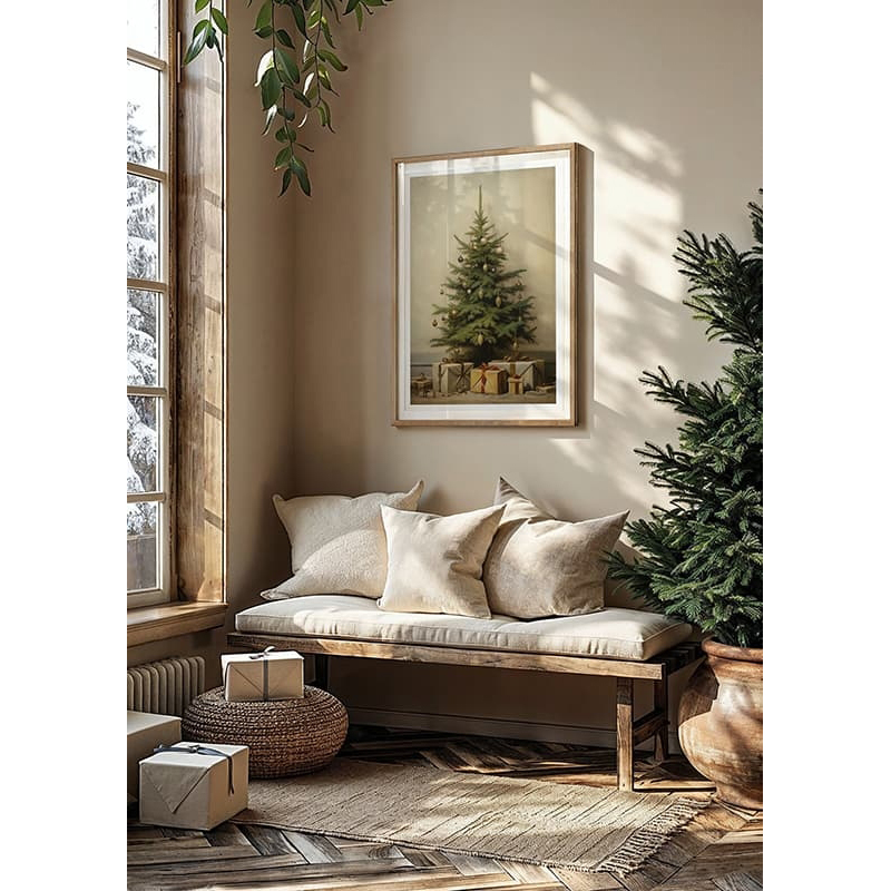 Poster Gallerix Christmas Tree And Gifts