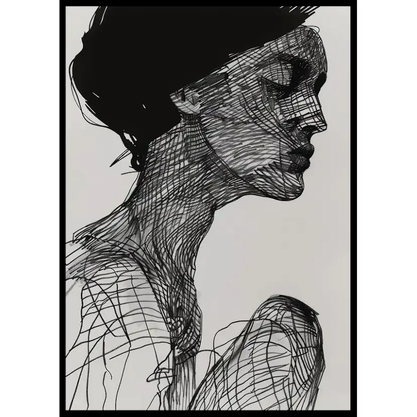 Poster Gallerix Femina Ink
