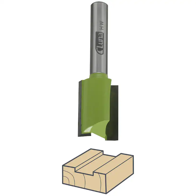 Notfräsar Luna Tools Bottenskär HM