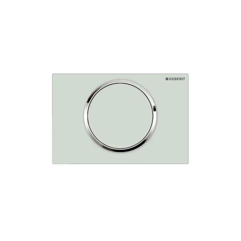 Spolknapp Geberit Sigma 10 Blank/Matt/Blankförkromad